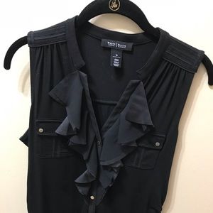 Women’s WHBM black top, size medium